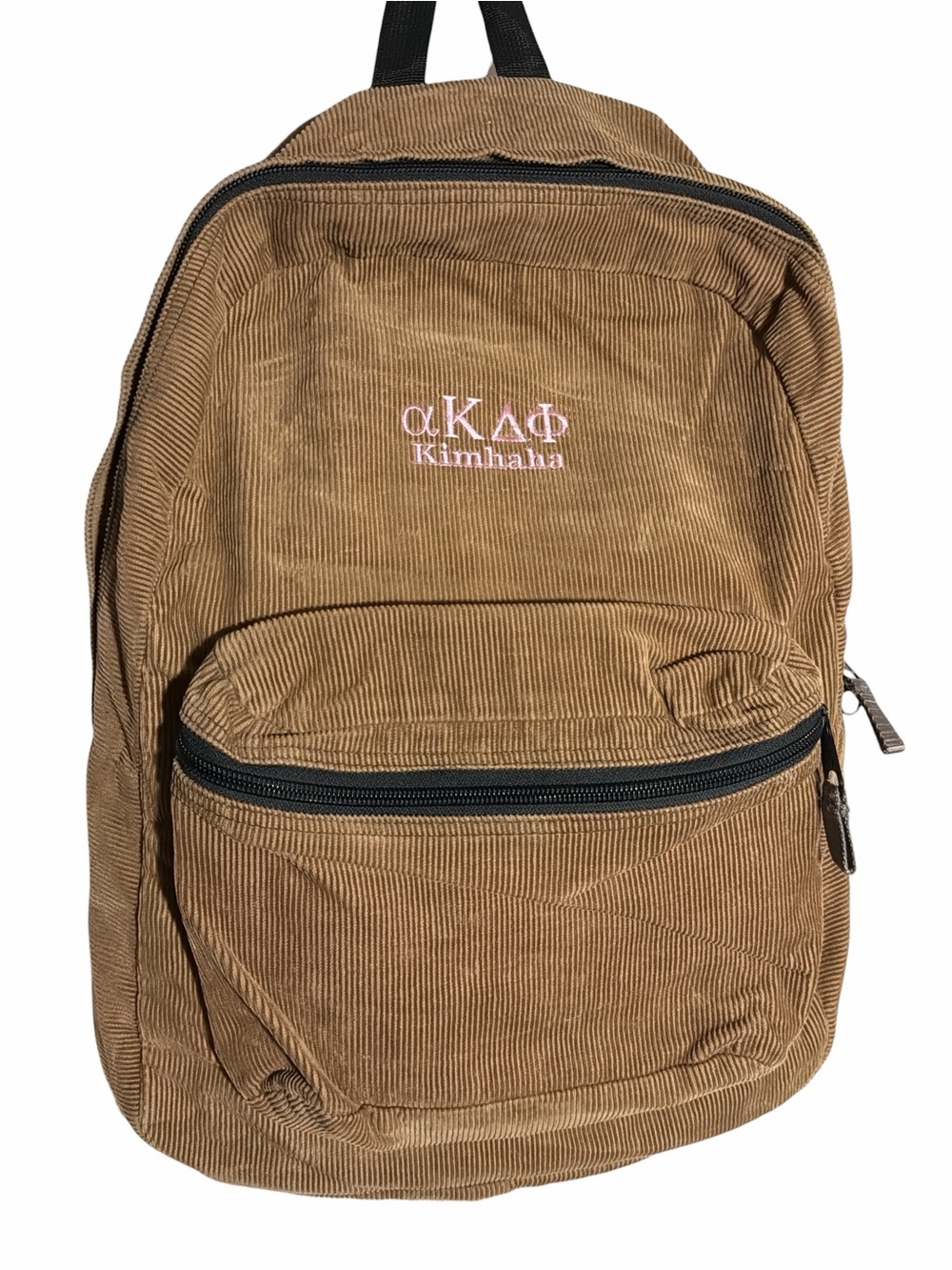 Jansport Corduroy Backpack / Book Bag